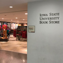 university book store entrance